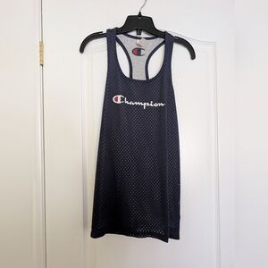 Champion Navy Mesh Tank Top Size M